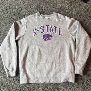 Nike Gray K-State Sweatshirt